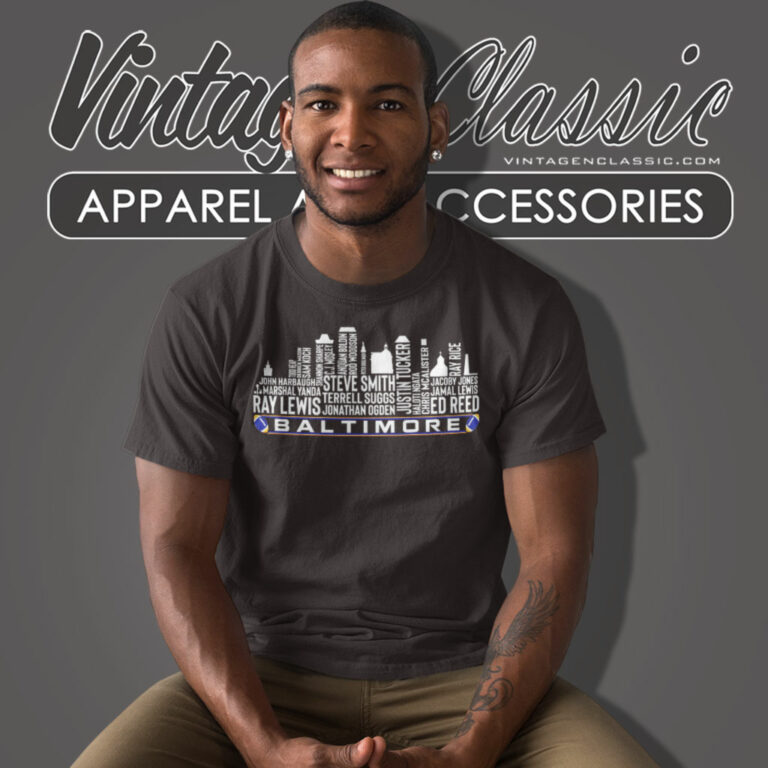 Baltimore Football Team All Time Legends T Shirt Baltimore Football Team All Time Legends T Shirt
