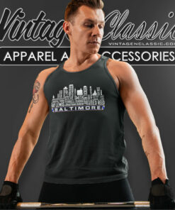 Baltimore Football Team All Time Legends Tank Top Racerback
