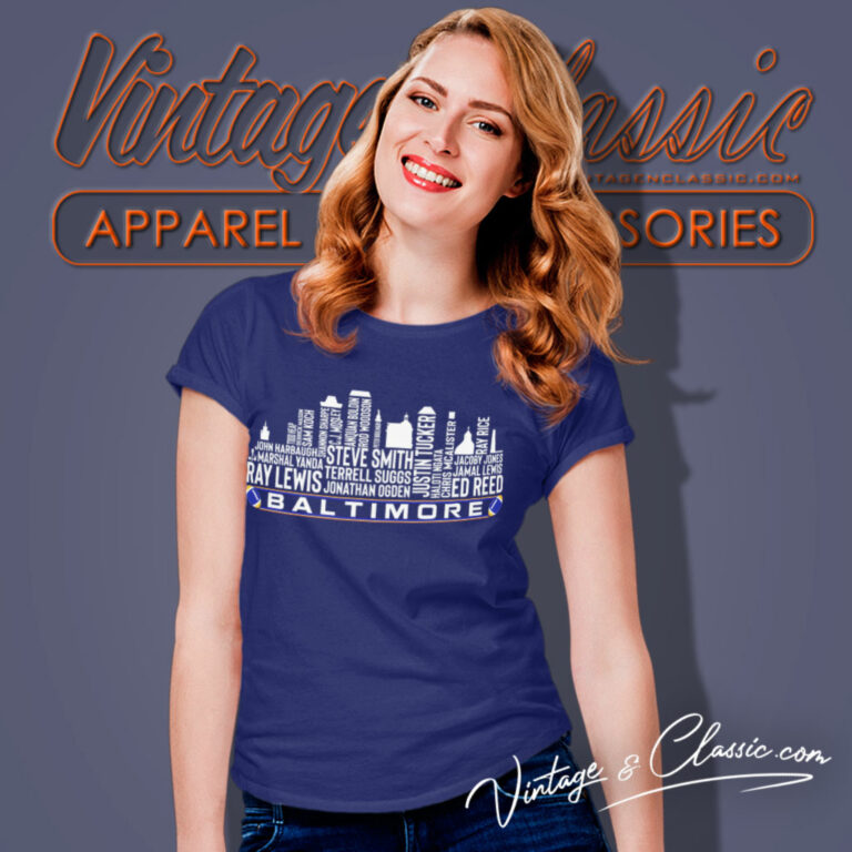 Baltimore Football Team All Time Legends Women T Shirt Baltimore Football Team All Time Legends Women T Shirt