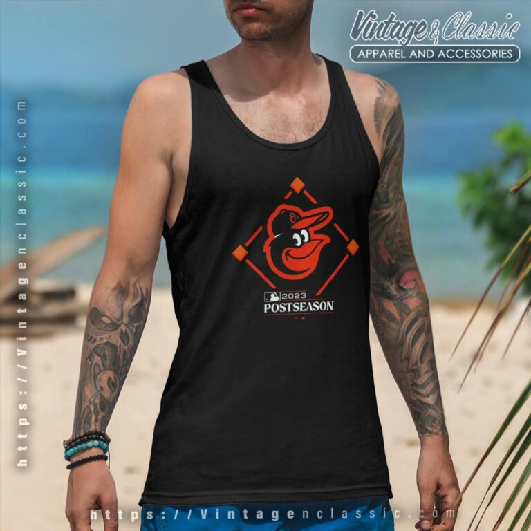 Baltimore Orioles 2023 Postseason Around The Horn Tank Top Racerback Baltimore Orioles 2023 Postseason Around The Horn Tank Top Racerback