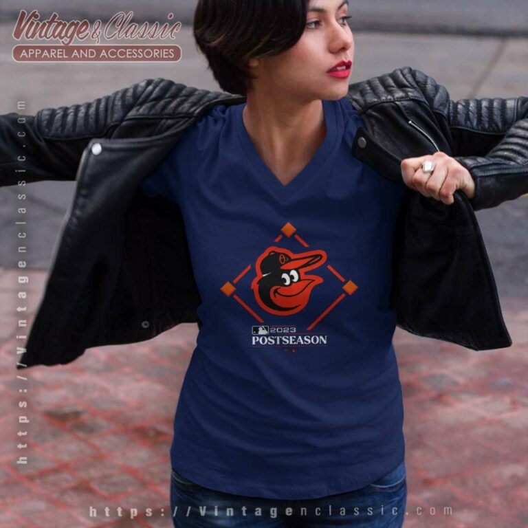 Baltimore Orioles 2023 Postseason Around The Horn V Neck TShirt Baltimore Orioles 2023 Postseason Around The Horn V Neck TShirt