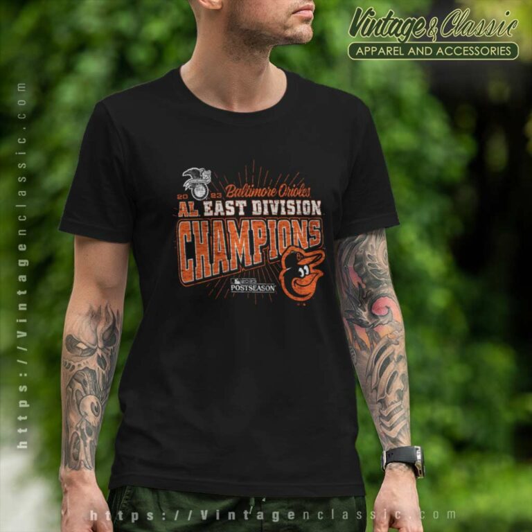 Baltimore Orioles Al East Division Champions Distressed Franklin T Shirt Baltimore Orioles Al East Division Champions Distressed Franklin T Shirt