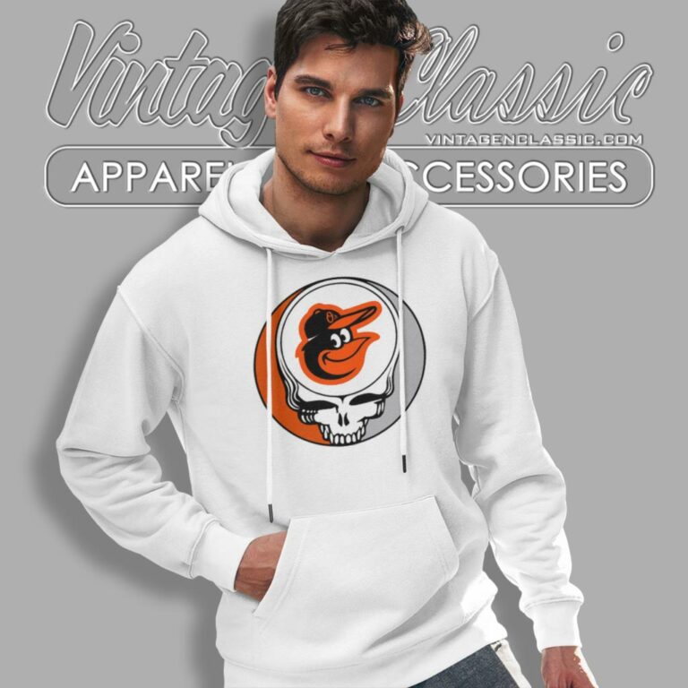 Baltimore Orioles Grateful Dead Steal Your Face Hoodie Baltimore Orioles Grateful Dead Steal Your Face Hoodie