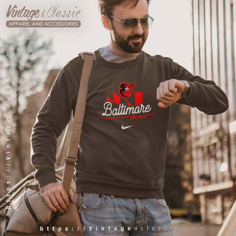 Baltimore Orioles Nike Logo Local Team Sweatshirt Baltimore Orioles Nike Logo Local Team Sweatshirt