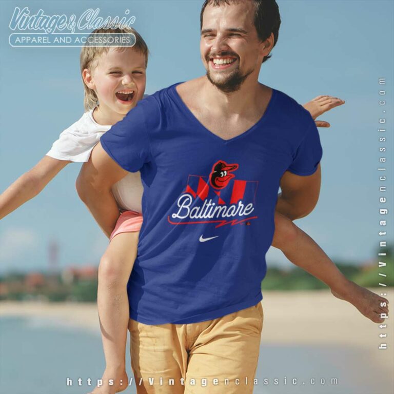 Baltimore Orioles Nike Logo Local Team V Neck TShirt Baltimore Orioles Nike Logo Local Team V Neck TShirt