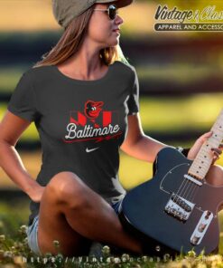 Baltimore Orioles Nike Logo Local Team Women TShirt