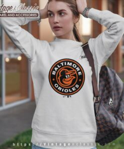 Baltimore Orioles Nike Orange Cooperstown Collection Logo Sweatshirt