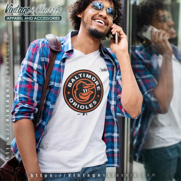 Baltimore Orioles Nike Orange Cooperstown Collection Logo V Neck TShirt Baltimore Orioles Nike Orange Cooperstown Collection Logo V Neck TShirt