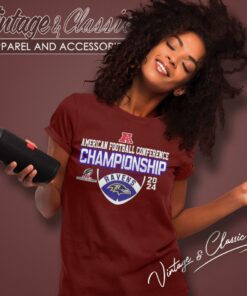 Baltimore Ravens Afc American Football Conference Championship 2023 2024 Women T Shirt