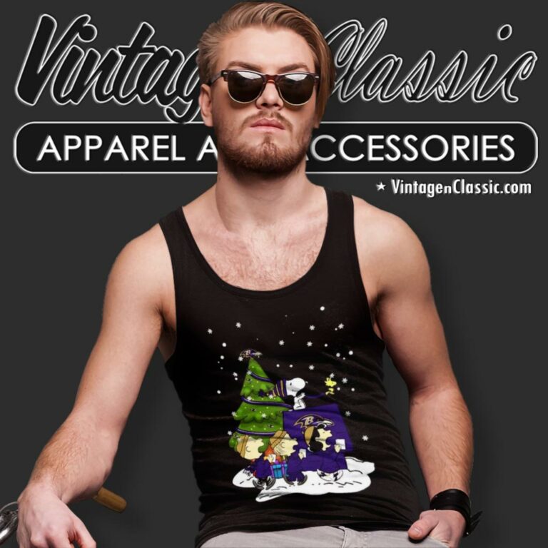 Baltimore Ravens Are Coming To Town Snoopy Christmas Tank Top Racerback Baltimore Ravens Are Coming To Town Snoopy Christmas Tank Top Racerback
