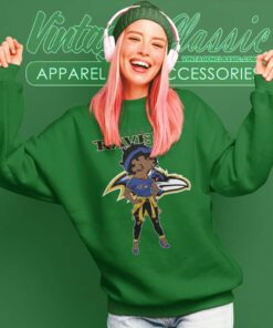 Baltimore Ravens Betty Boop Football Sweatshirt