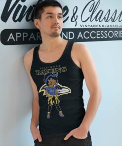 Baltimore Ravens Betty Boop Football Tank Top Racerback