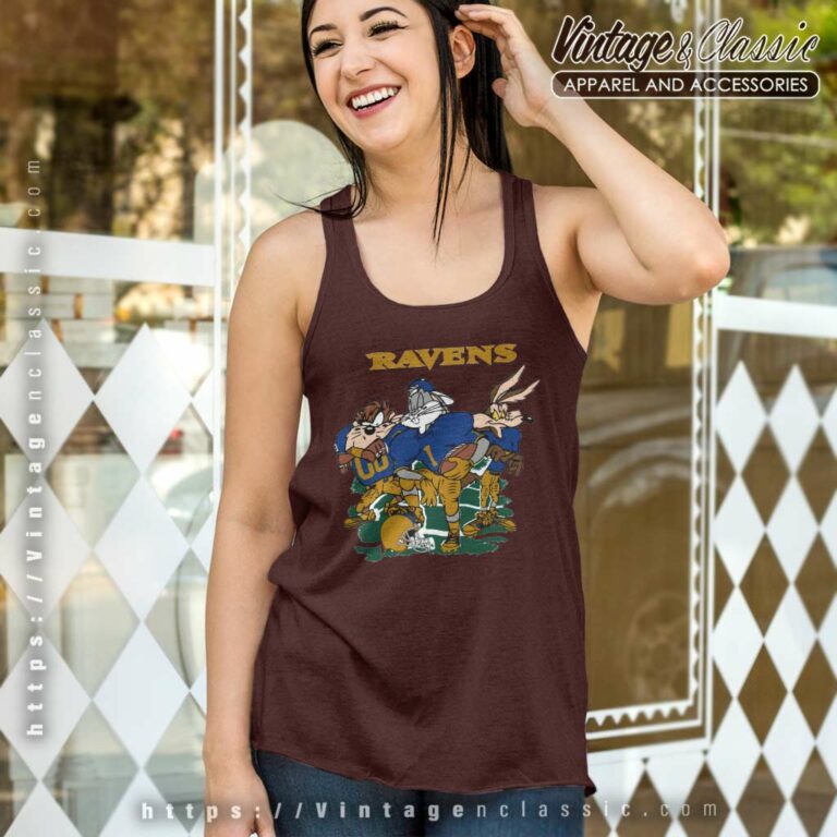 Baltimore Ravens Bugs Bunny And Taz Tank Top Racerback Baltimore Ravens Bugs Bunny And Taz Tank Top Racerback