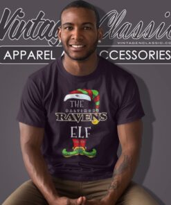 Baltimore Ravens Christmas Elf Funny Nfl Shirt 3 Baltimore Ravens Christmas Elf Funny Nfl T Shirt