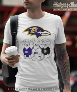 Baltimore Ravens Dachshund Dogs Shirt 4 Baltimore Ravens Dachshund Dogs T Shirt
