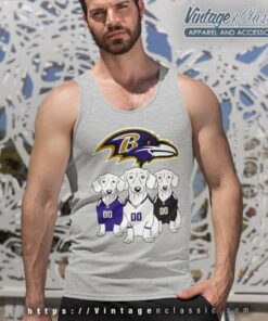 Baltimore Ravens Dachshund Dogs Shirt 5 Baltimore Ravens Dachshund Dogs Tank Top Racerback