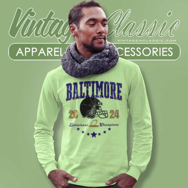 Baltimore Ravens Division Champions Long Sleeve Tee Baltimore Ravens Division Champions Long Sleeve Tee