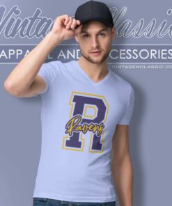 Baltimore Ravens Football Super Bowl V Neck TShirt