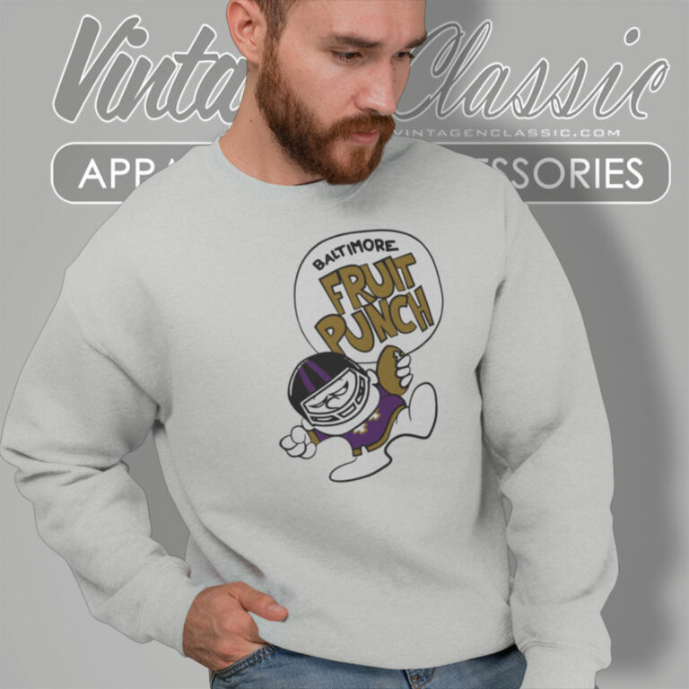 Baltimore Ravens Fruit Punch Funny Sweatshirt Baltimore Ravens Fruit Punch Funny Sweatshirt
