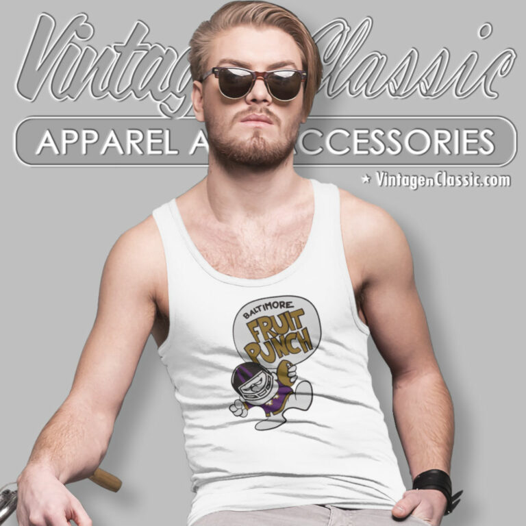 Baltimore Ravens Fruit Punch Funny Tank Top Racerback Baltimore Ravens Fruit Punch Funny Tank Top Racerback