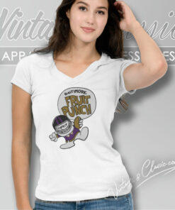 Baltimore Ravens Fruit Punch Funny V Neck TShirt