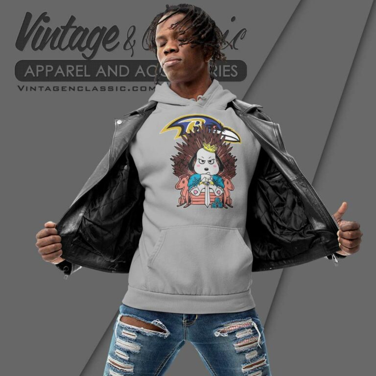 Baltimore Ravens Game Of Thrones Snoopy Hoodie Baltimore Ravens Game Of Thrones Snoopy Hoodie