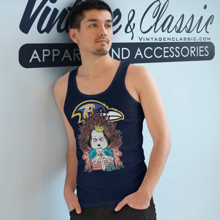 Baltimore Ravens Game Of Thrones Snoopy Tank Top Racerback Baltimore Ravens Game Of Thrones Snoopy Tank Top Racerback