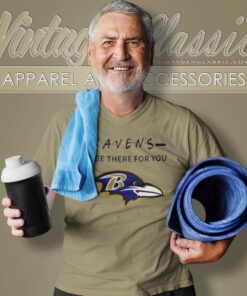 Baltimore Ravens I Will Be There For You Friends Logo V Neck TShirt