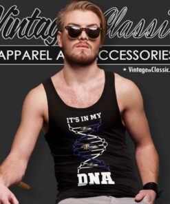 Baltimore Ravens It Is My Dna Tank Top Racerback