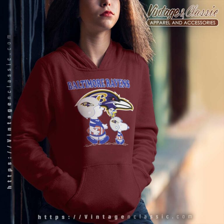 Baltimore Ravens Lets Play Football Together Snoopy Charlie Brown Hoodie Baltimore Ravens Lets Play Football Together Snoopy Charlie Brown Hoodie