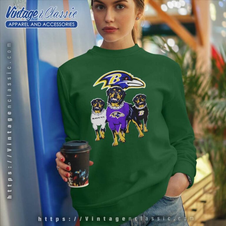 Baltimore Ravens Logo And Dachshund Dogs Team Sweatshirt Baltimore Ravens Logo And Dachshund Dogs Team Sweatshirt