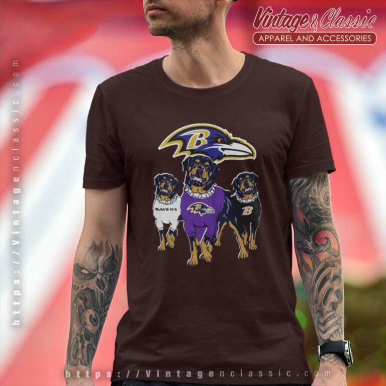 Baltimore Ravens Logo And Dachshund Dogs Team T Shirt Baltimore Ravens Logo And Dachshund Dogs Team T Shirt