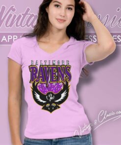 Baltimore Ravens Logo Shirt Gift For Super Bowl V Neck TShirt
