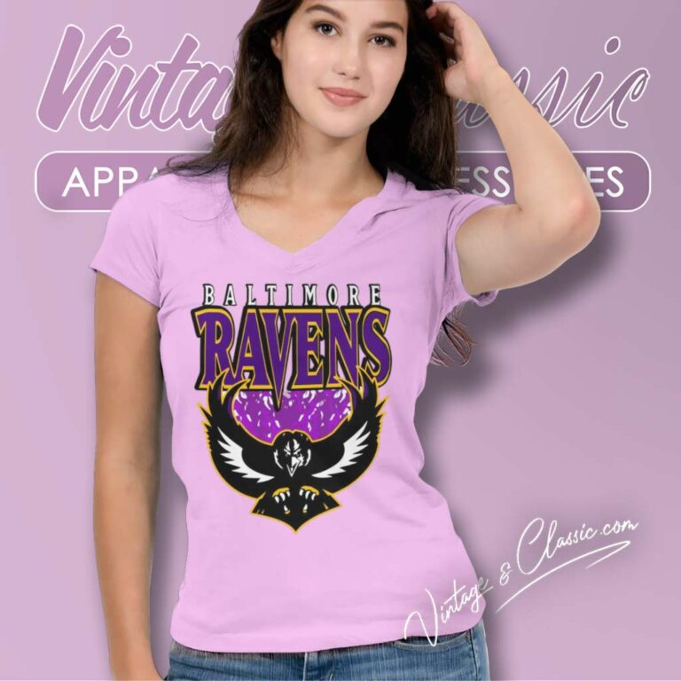 Baltimore Ravens Logo Shirt Gift For Super Bowl V Neck TShirt Baltimore Ravens Logo Shirt Gift For Super Bowl V Neck TShirt