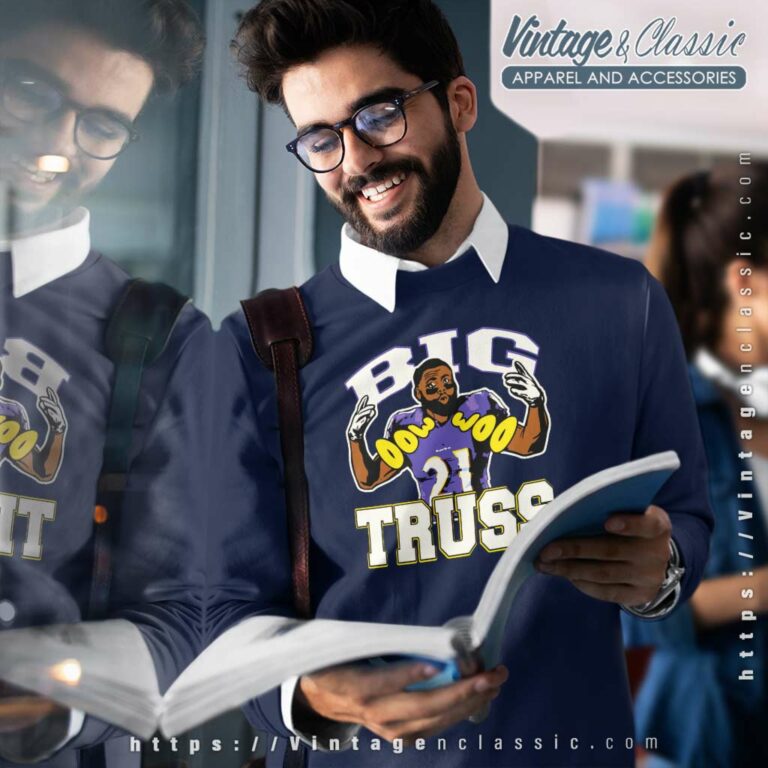 Baltimore Ravens Mark Ingram Big Truss Woo Woo Sweatshirt Baltimore Ravens Mark Ingram Big Truss Woo Woo Sweatshirt