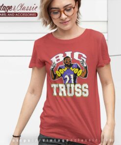 Baltimore Ravens Mark Ingram Big Truss Woo Woo Women TShirt