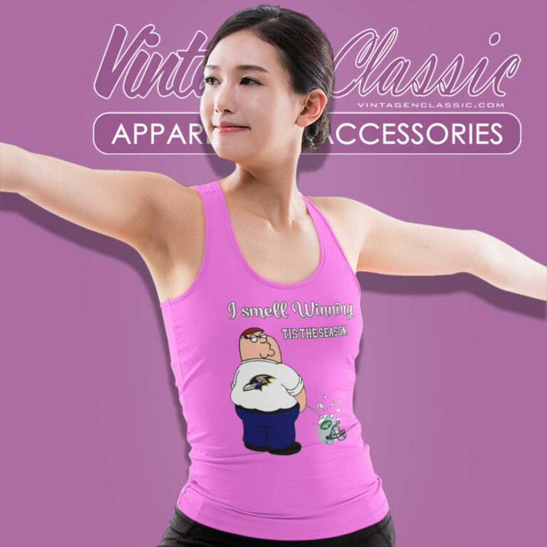 Baltimore Ravens Matches I Smell Winning Tank Top Racerback Baltimore Ravens Matches I Smell Winning Tank Top Racerback