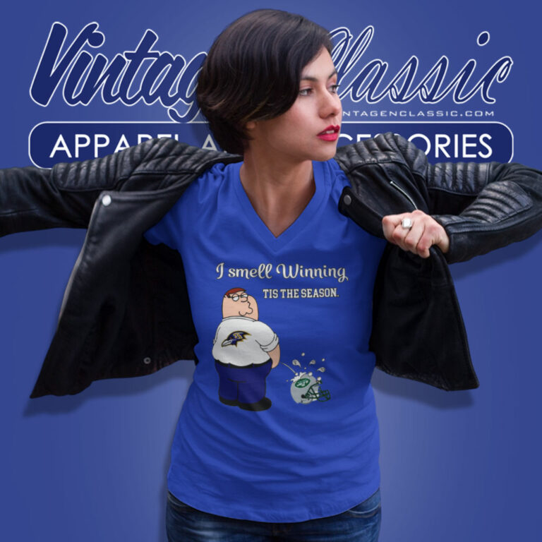 Baltimore Ravens Matches I Smell Winning V Neck TShirt Baltimore Ravens Matches I Smell Winning V Neck TShirt