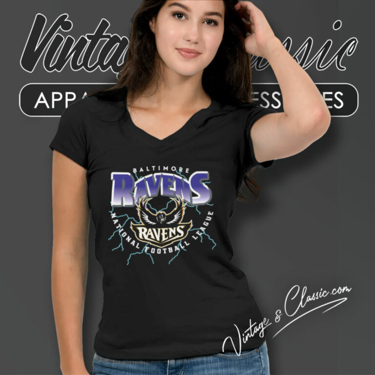 Baltimore Ravens National Football League V Neck TShirt Baltimore Ravens National Football League V Neck TShirt
