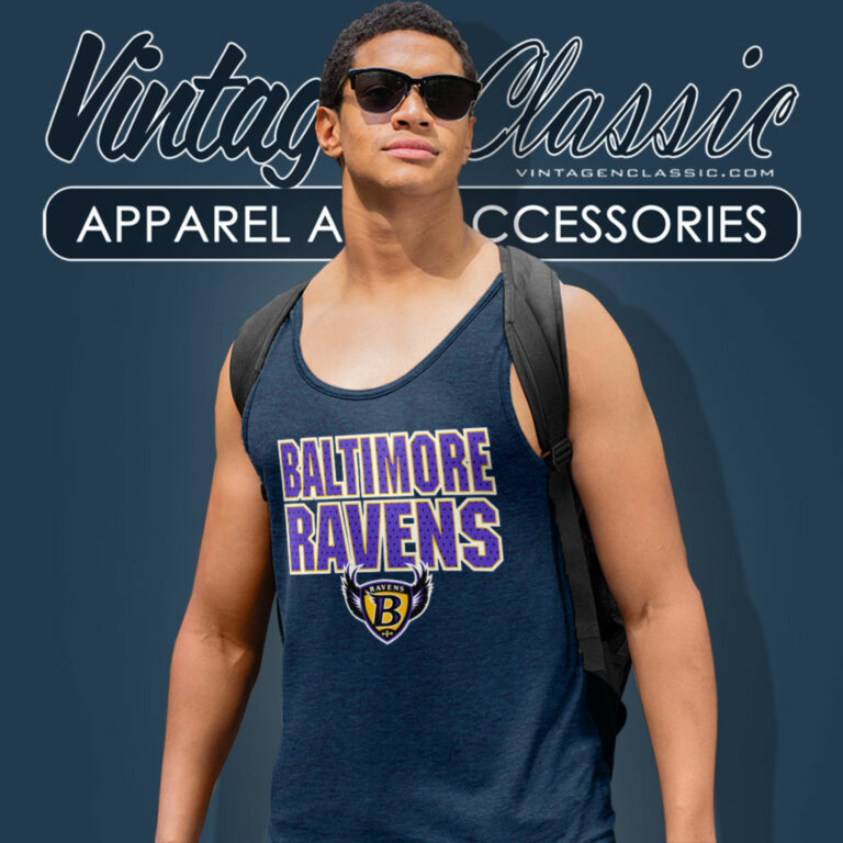 Baltimore Ravens Nfl Football Team Tank Top Racerback Baltimore Ravens Nfl Football Team Tank Top Racerback