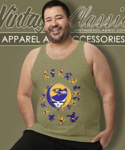 Baltimore Ravens Nfl Grateful Dancing Bears Shirt 4 Baltimore Ravens Nfl Grateful Dancing Bears Tank Top Racerback