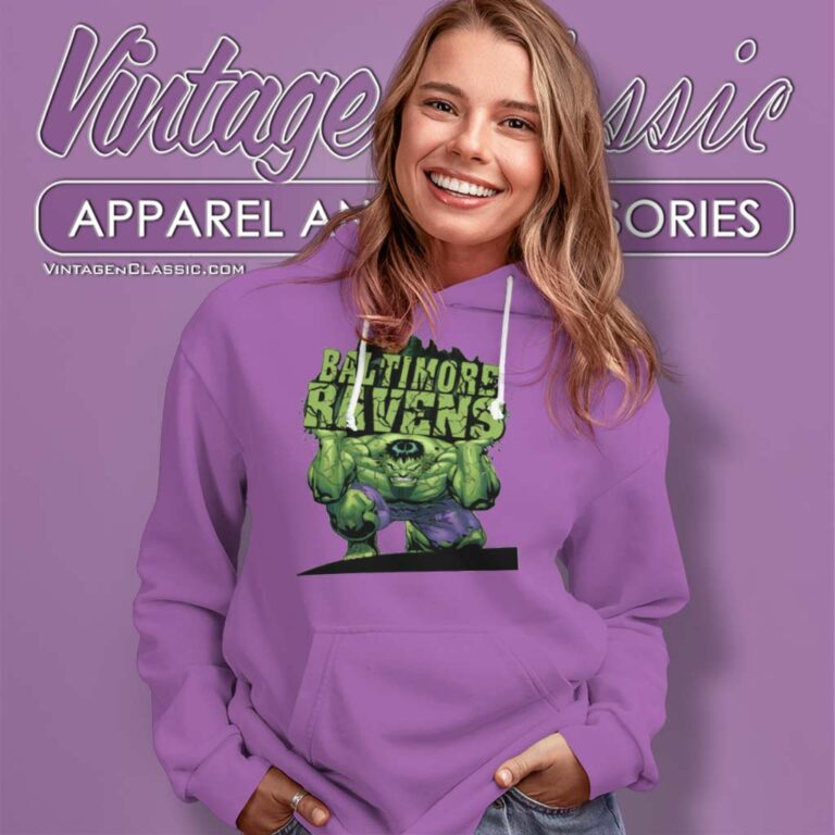 Baltimore Ravens Nfl Hulk Avengers Hoodie Baltimore Ravens Nfl Hulk Avengers Hoodie