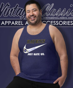 Baltimore Ravens Nike Ravens Just Hate Us Tank Top Racerback