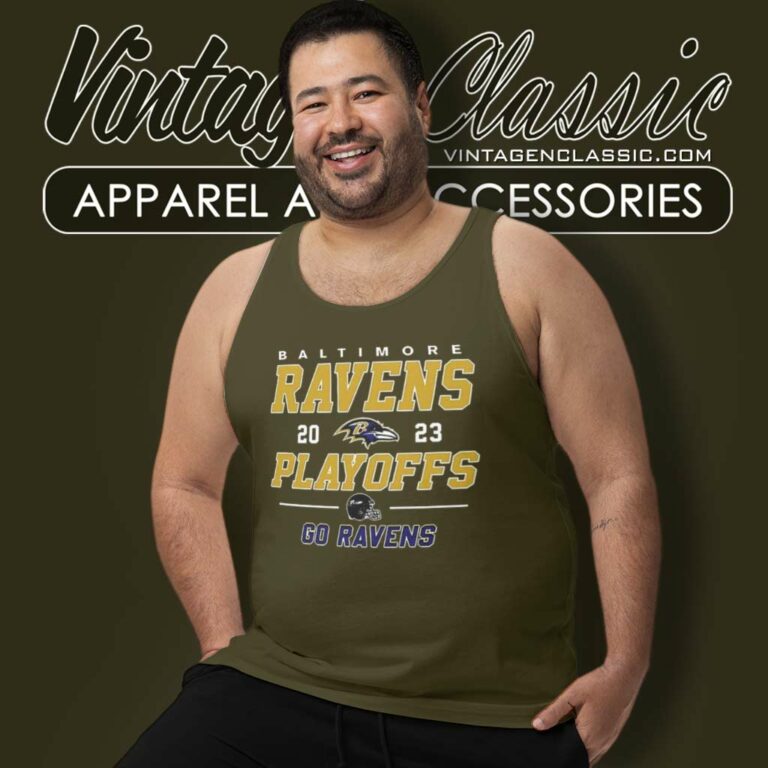 Baltimore Ravens Playoffs Go Ravens 2023 Tank Top Racerback Baltimore Ravens Playoffs Go Ravens 2023 Tank Top Racerback
