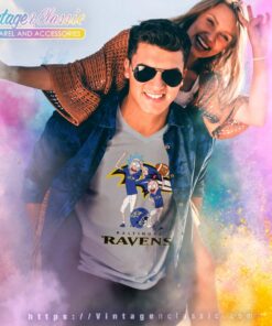 Baltimore Ravens Rick And Morty Dancing V Neck TShirt