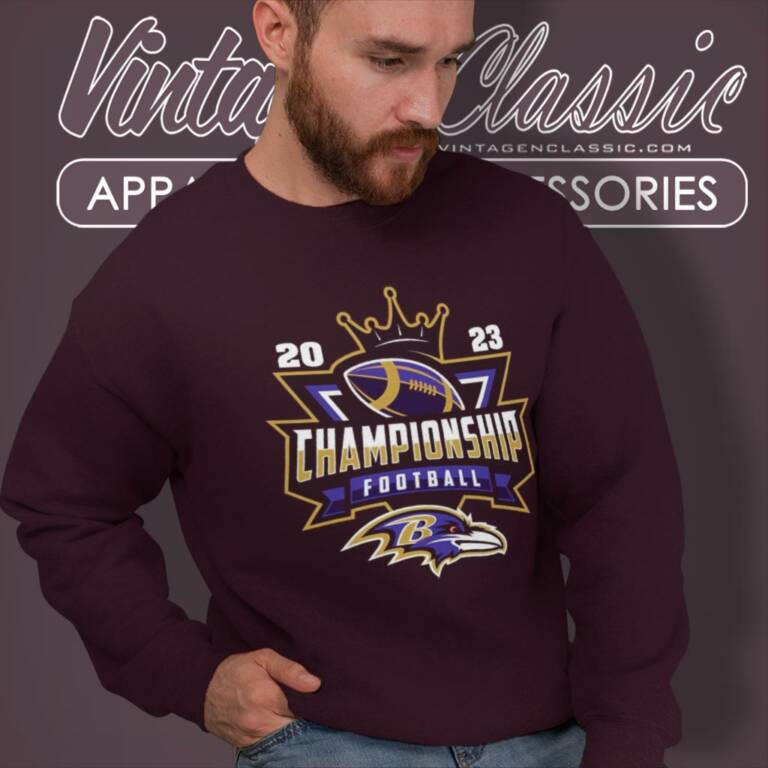 Baltimore Ravens Shirt 2023 Championship Football Nfl Sweatshirt Baltimore Ravens Shirt 2023 Championship Football Nfl Sweatshirt