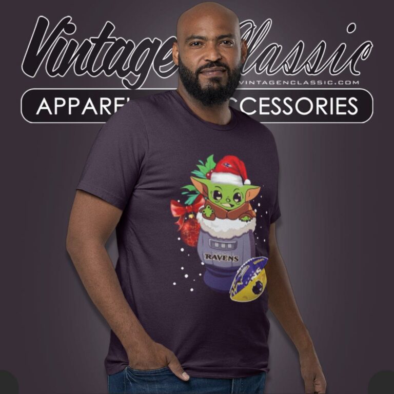 Baltimore Ravens Shirt Christmas Baby Yoda Star Wars Funny Happy Nfl T Shirt Baltimore Ravens Shirt Christmas Baby Yoda Star Wars Funny Happy Nfl T Shirt