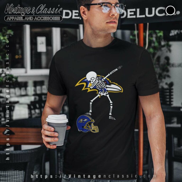 Baltimore Ravens Skeleton Dabbing T Shirt Baltimore Ravens Skeleton Dabbing T Shirt