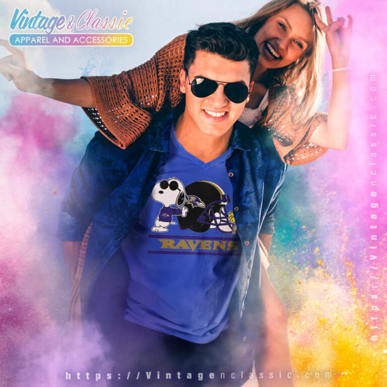 Baltimore Ravens Snoopy And Woodstock Helmet V Neck TShirt Baltimore Ravens Snoopy And Woodstock Helmet V Neck TShirt