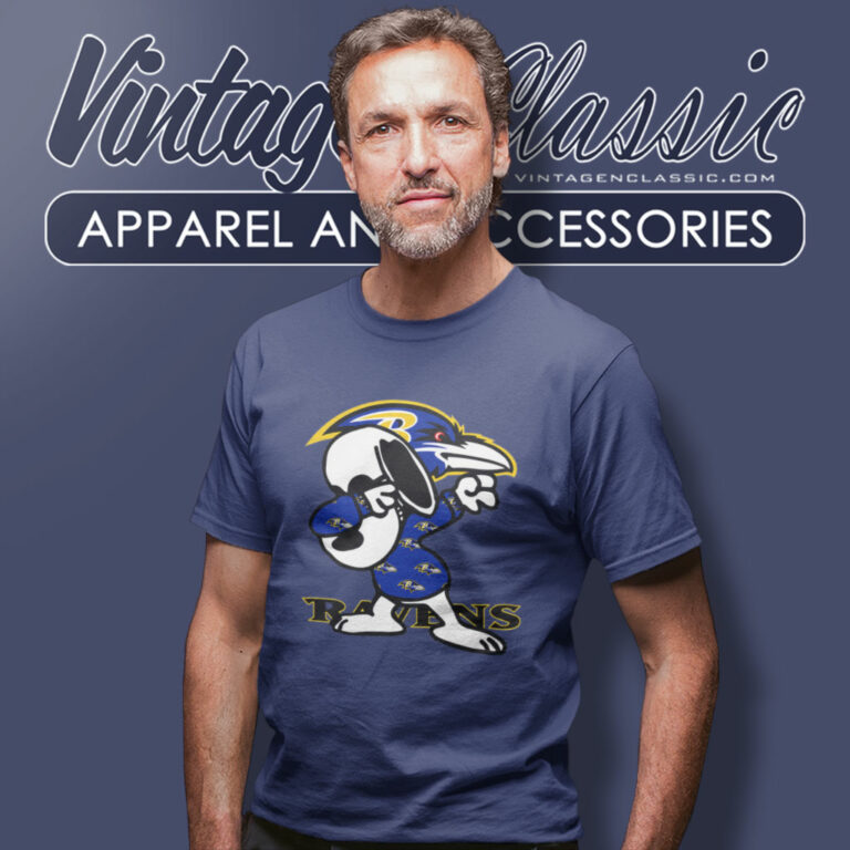 Baltimore Ravens Snoopy Dabbing T Shirt Baltimore Ravens Snoopy Dabbing T Shirt